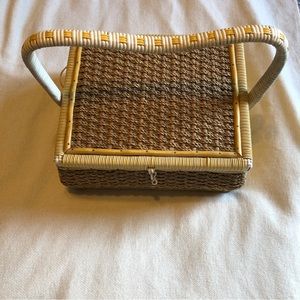 Vintage Bacon Basket sewing basket